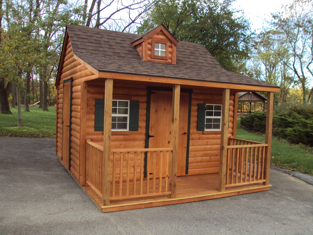 Small custom building! Use as a shed, kids play house or club house or convert the plan into a custom kennel.